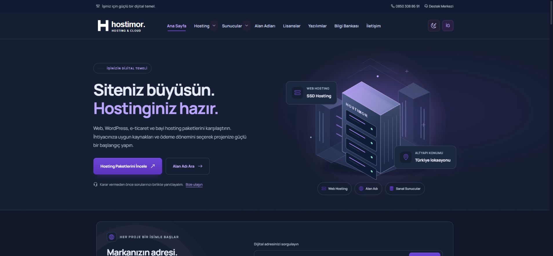 Hostimor WISECP Theme