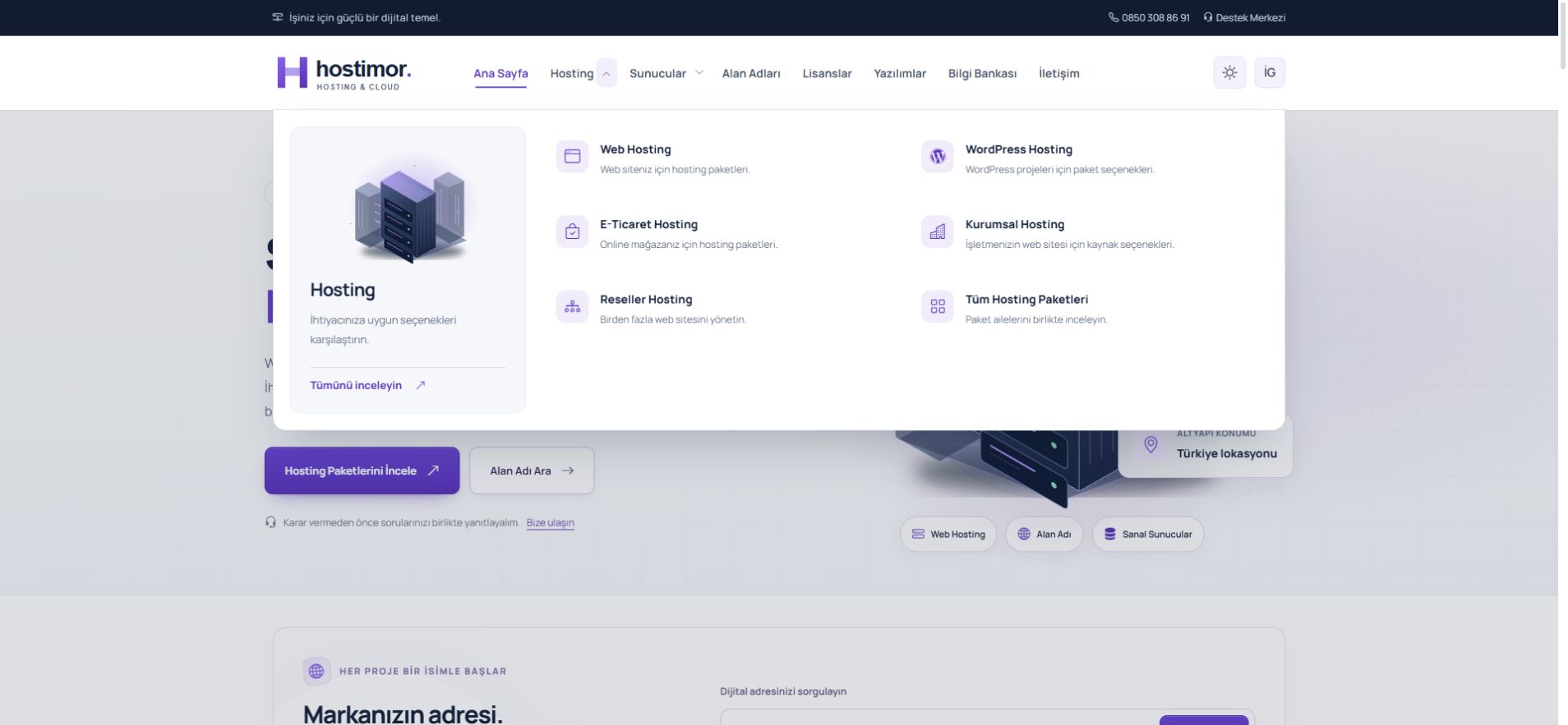 Hostimor WISECP Theme