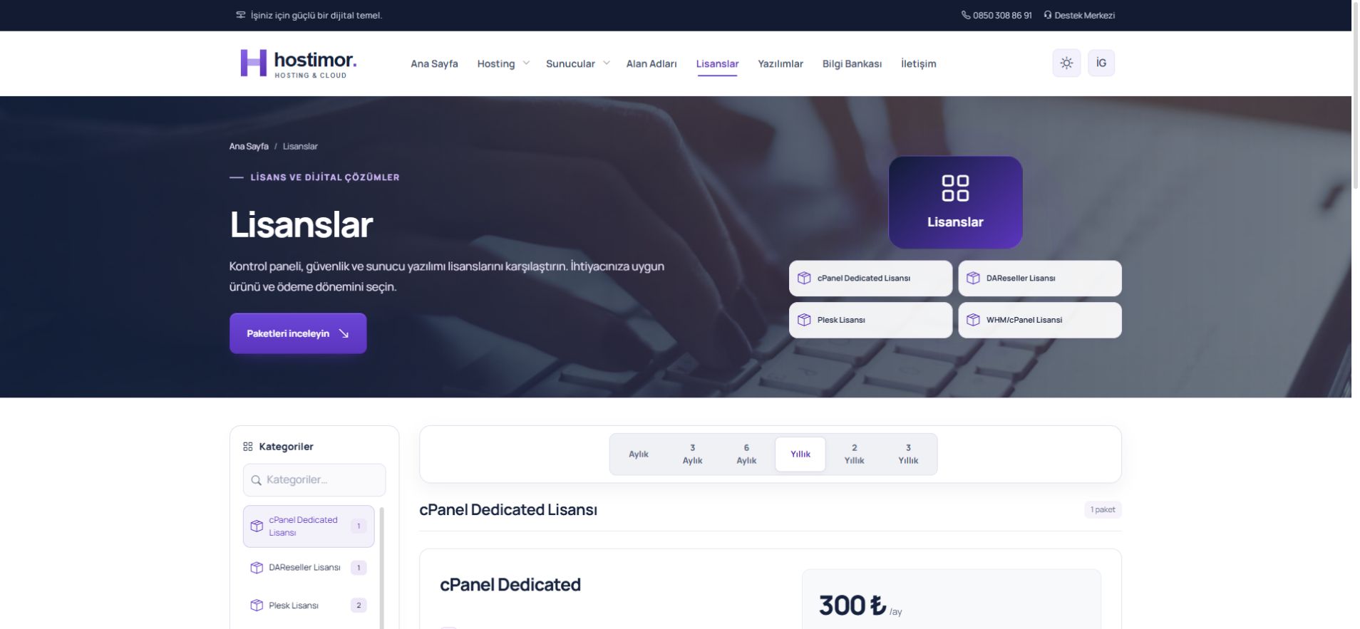 Hostimor WISECP Theme